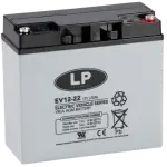LP EV akumulators 12V 22Ah AGM 181x77x167mm