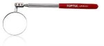 Toptul spogulis ar teleskopisko sviru auto remontam, garums: 283-420mm, spoguļa diam. 57 mm