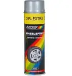 Loka aerosola krāsa sudraba 500ml motips