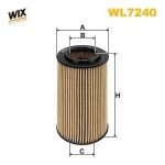 WIX FILTERS  Eļļas filtrs WL7240